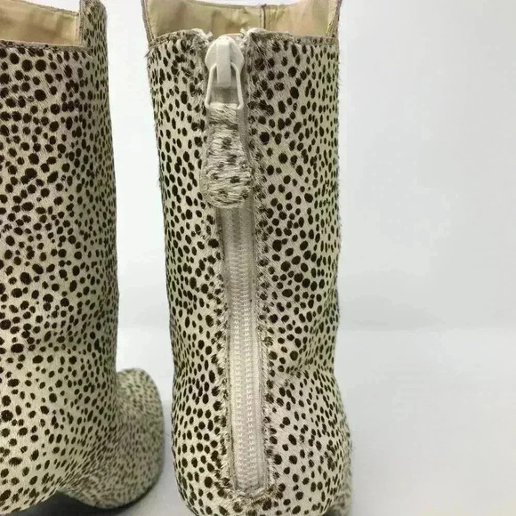 Pelle Moda Vinda Animal Prints Zipper 6.5M Boots - Picture 4 of 9